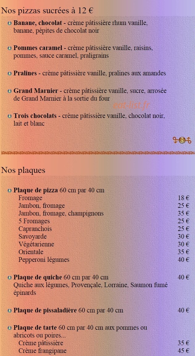 Les Tilleuls — carte page 10