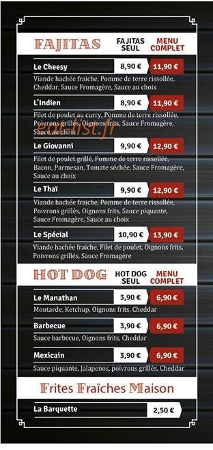 Mister Kebab — carte page 5