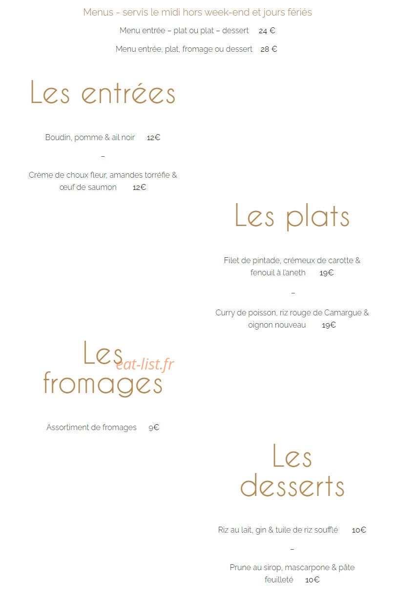 Monsieur B — carte page 1