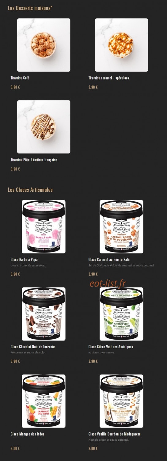 Pizza Cosy — carte page 6