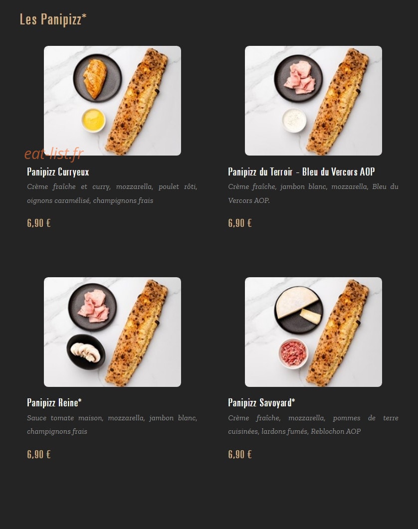 Pizza Cosy — carte page 5