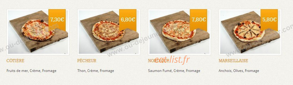 Pizza Délice — carte page 6