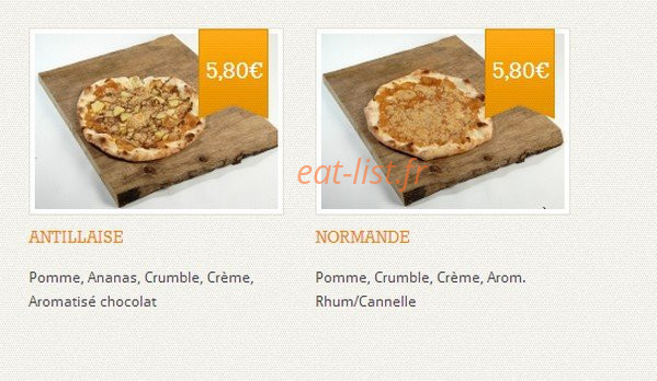 Pizza Délice — carte page 3