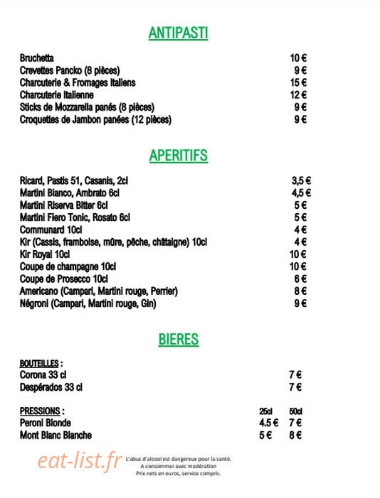 Prego — carte page 9