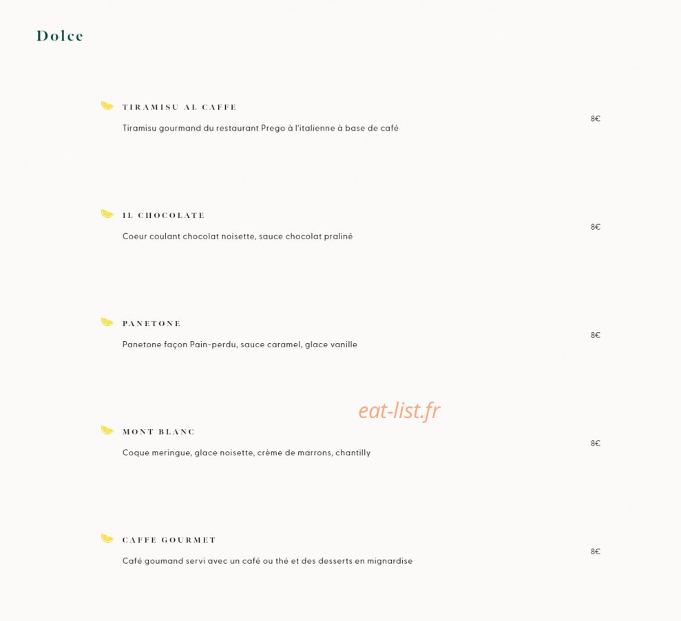 Prego — carte page 5