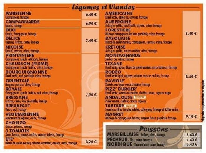 Royal Tandoori — carte page 1
