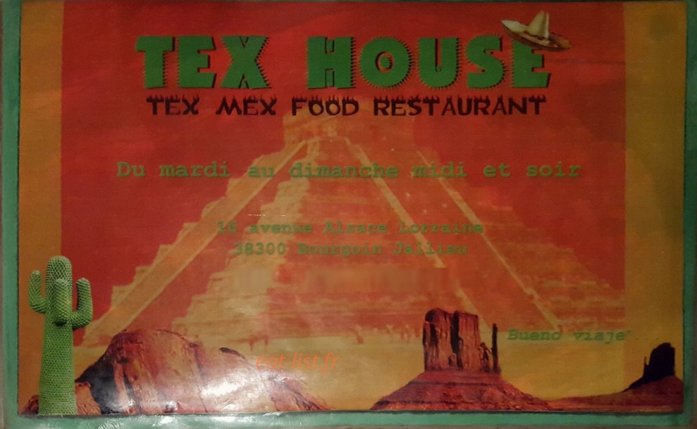 Tex House — carte page 1