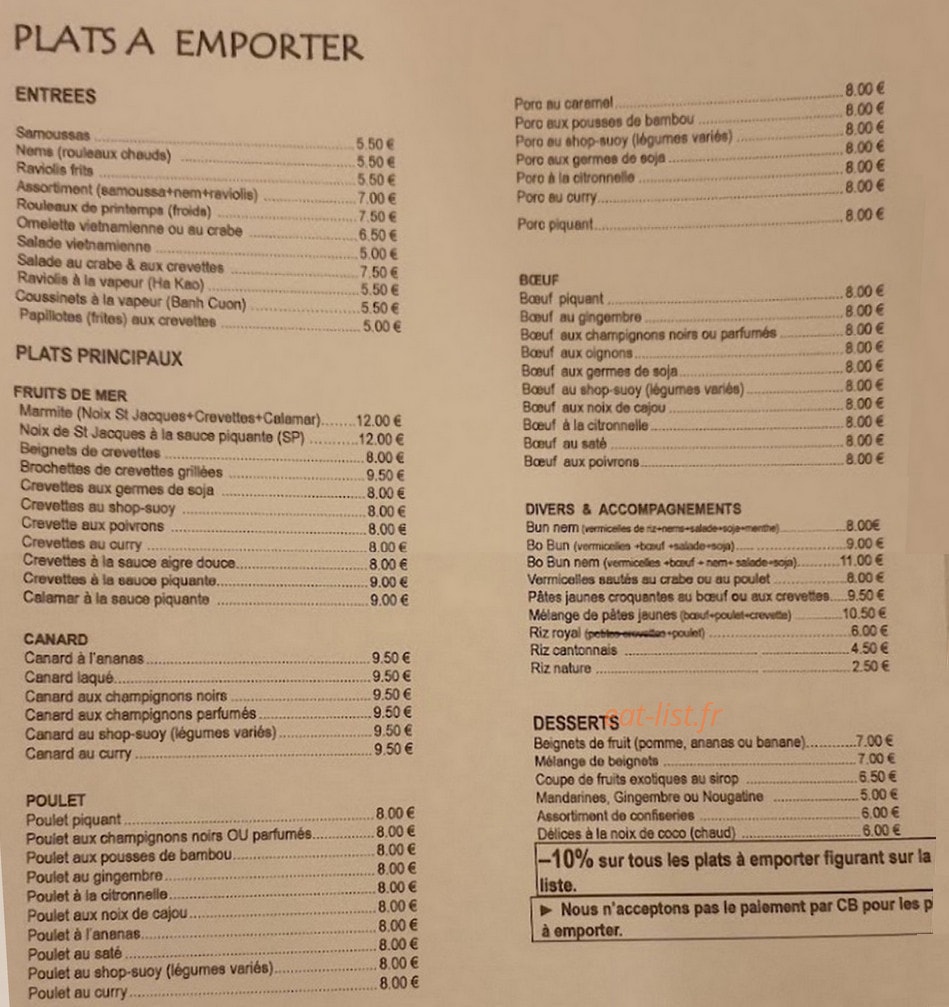 Thao Ly — carte page 1
