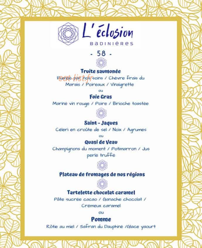 L'éclosion badinières — carte page 5