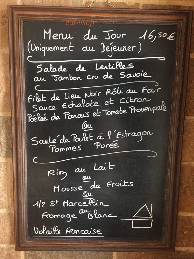 La Cigalière — carte page 1