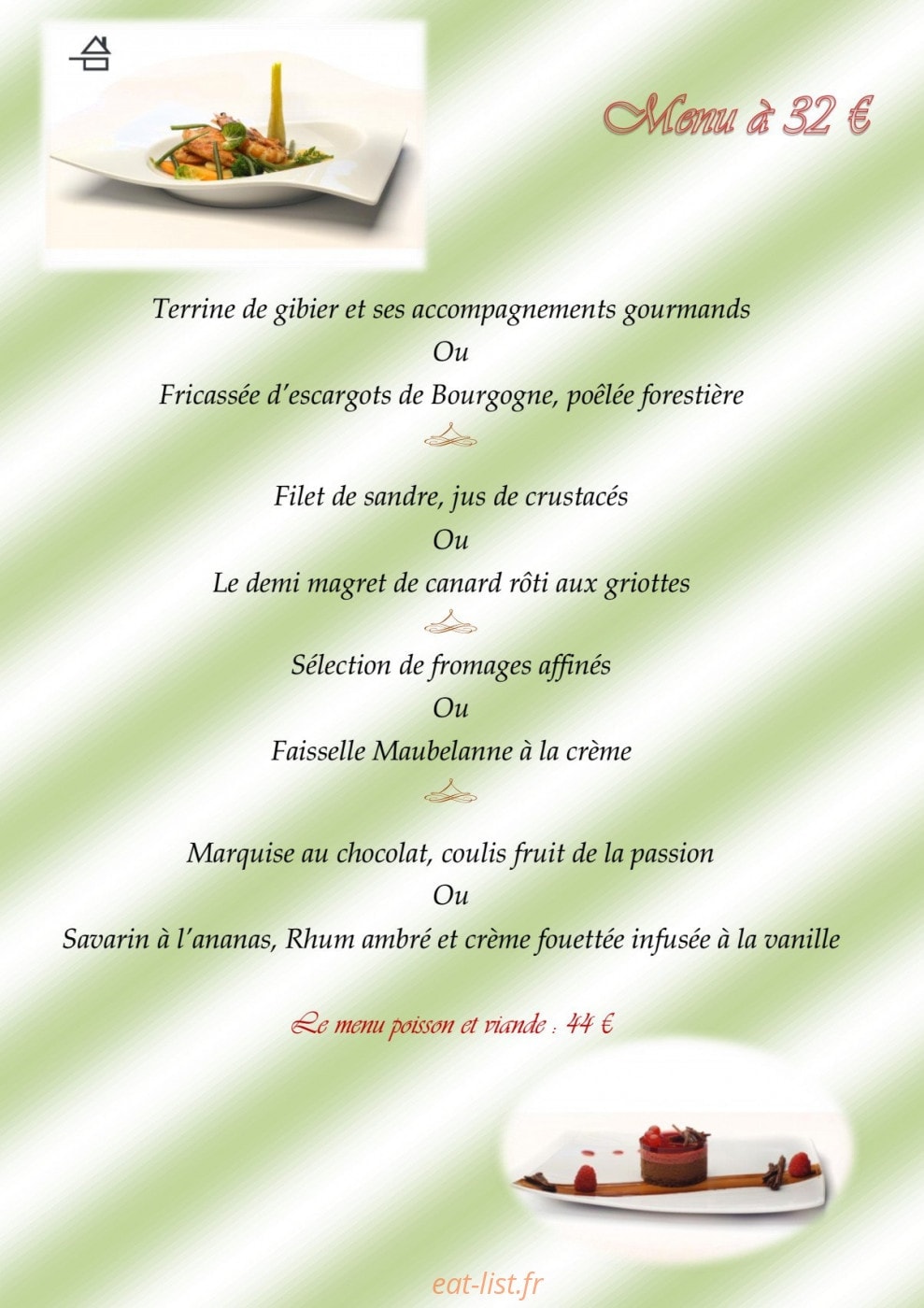 Le Vieux Pressoir — carte page 2