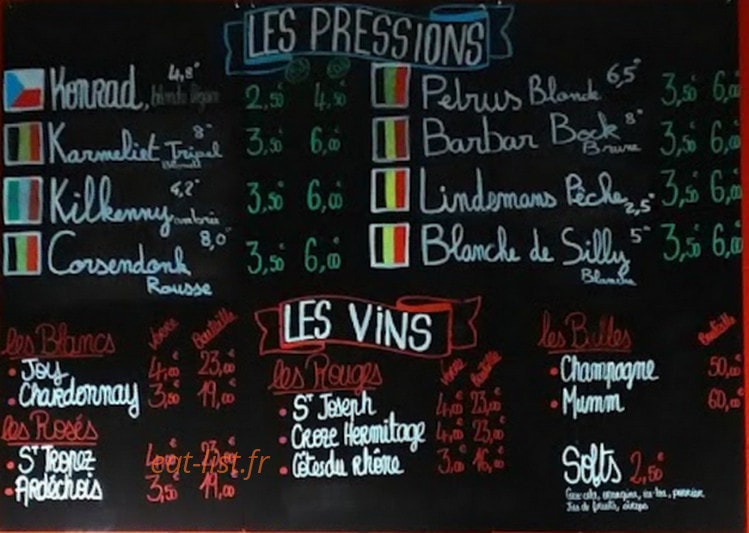 My Beers — carte page 2
