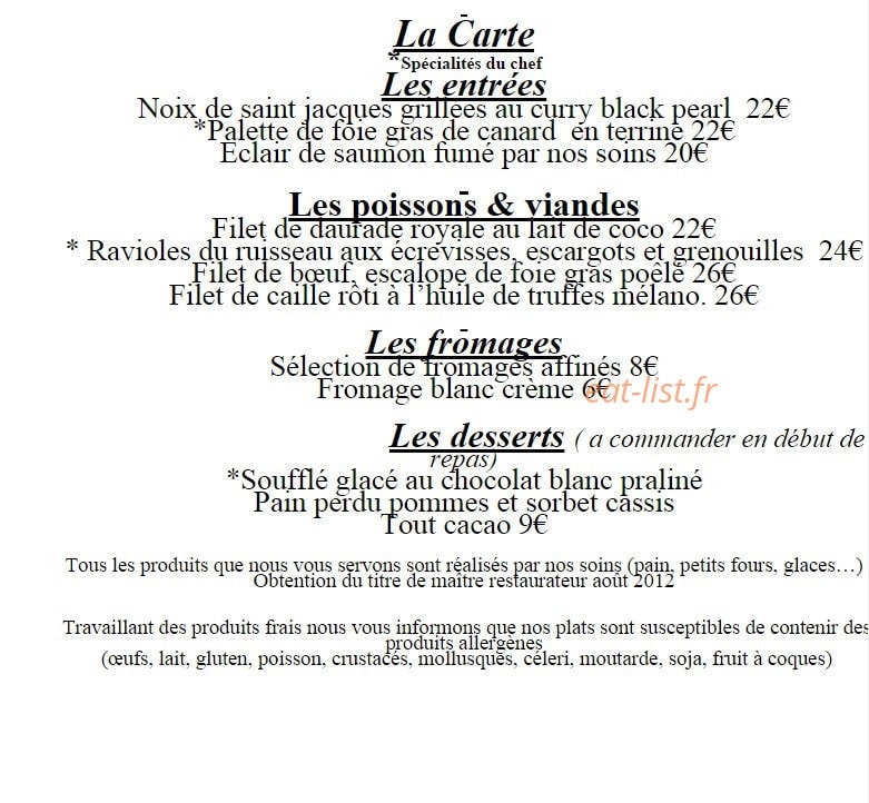 Les 3 faisans — carte page 4