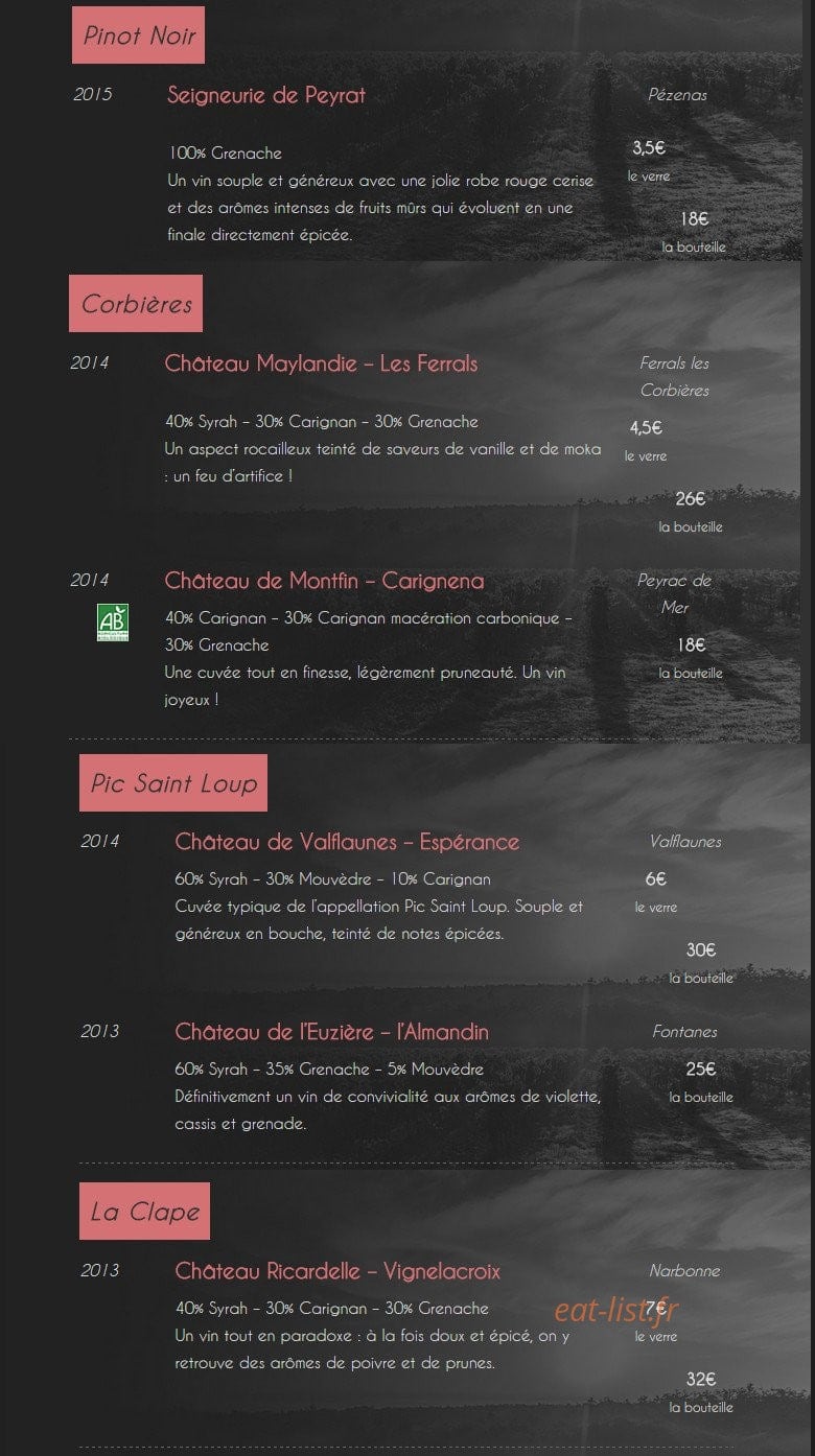 L'expérience — carte page 2
