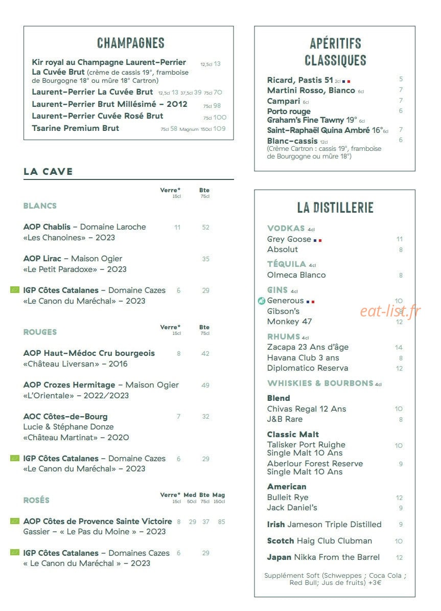 La Terrasse des Alpes — carte page 4