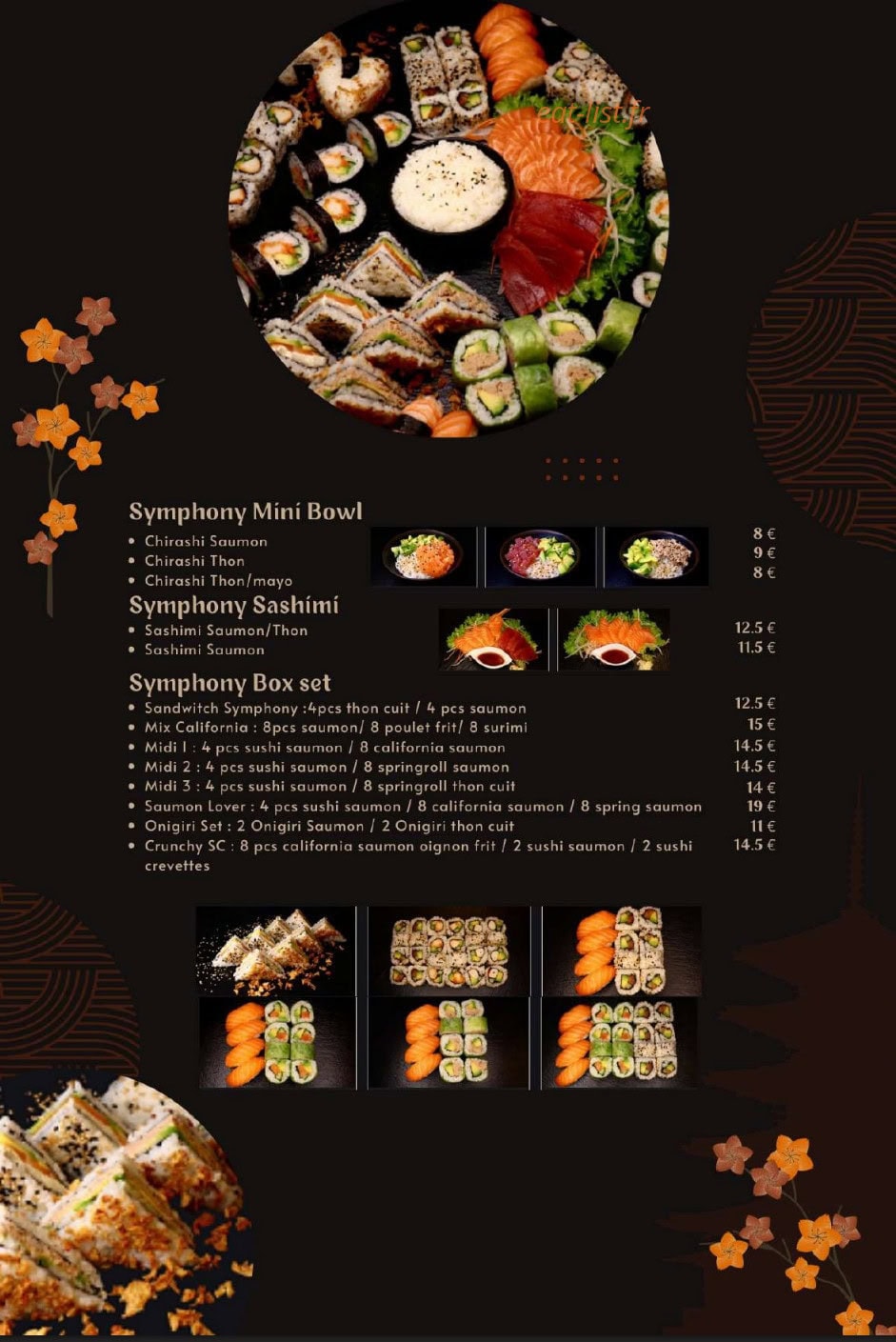 Les Saveurs De Thaïlande — carte page 6