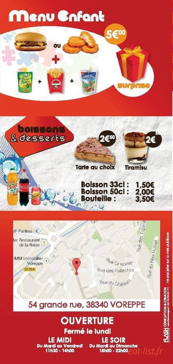 So Food — carte page 6