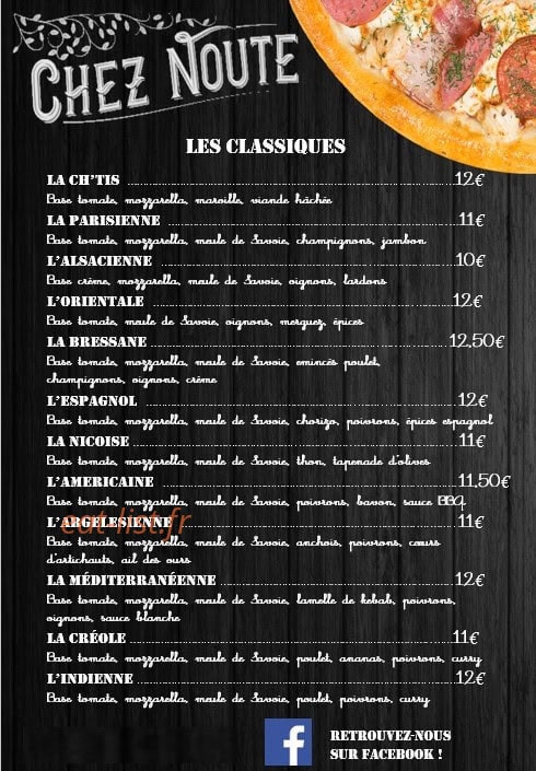 Chez Noute — carte page 4