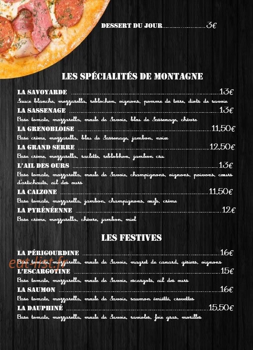 Chez Noute — carte page 5