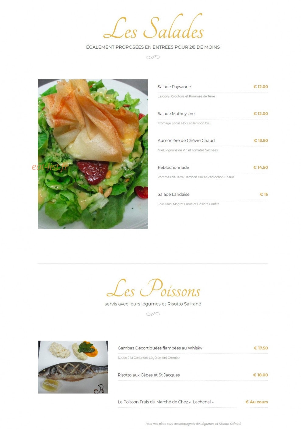 Le Melezein — carte page 2