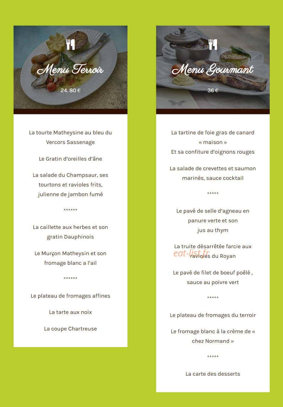 Le Murtel — carte page 1