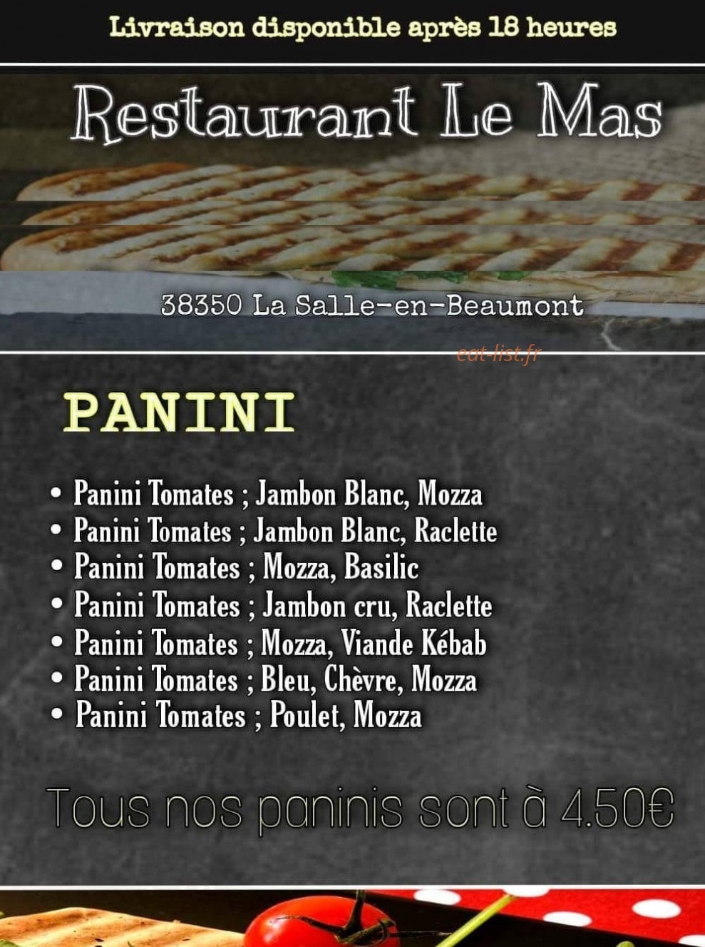 Le Mas — carte page 2