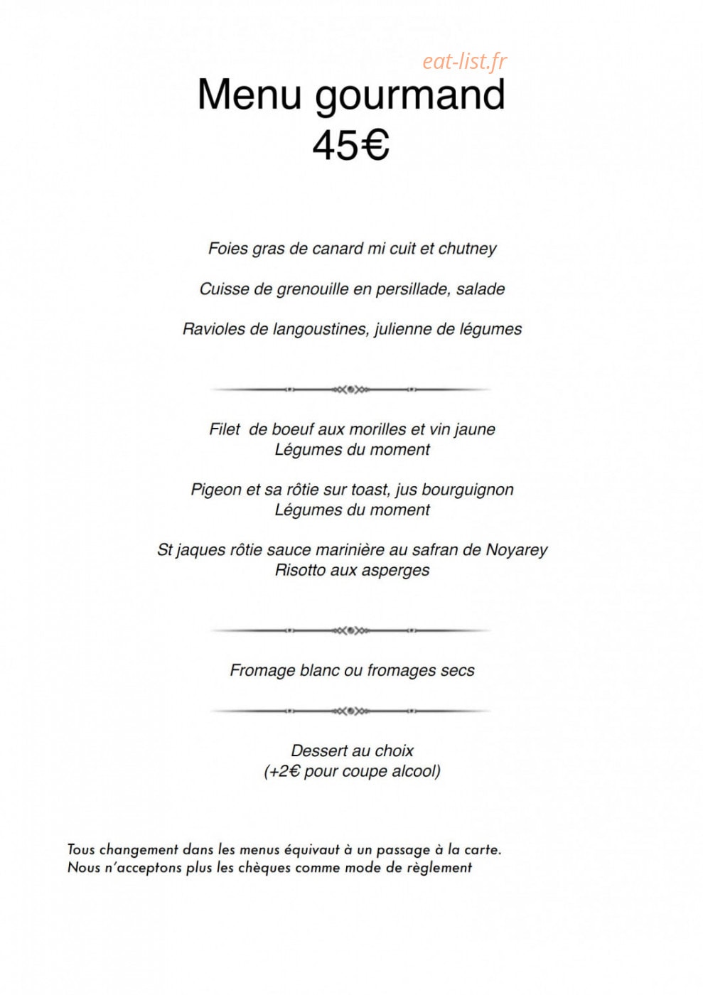 La Clé des Champs — carte page 3