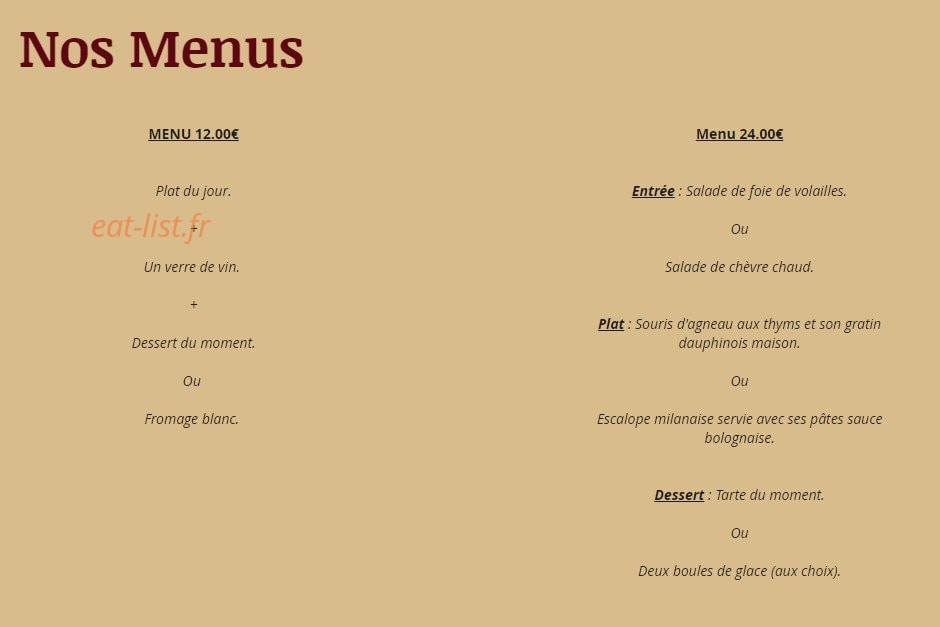 Le Sass' — carte page 1