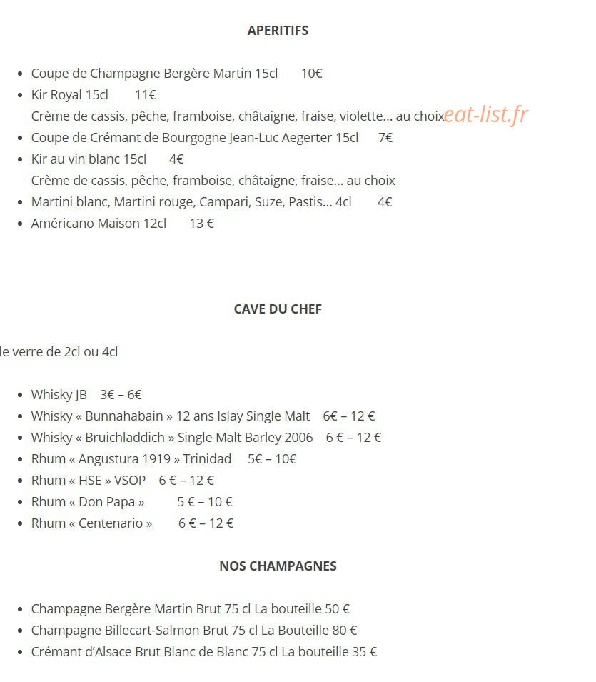 Le Tablier Bariolé — carte page 5