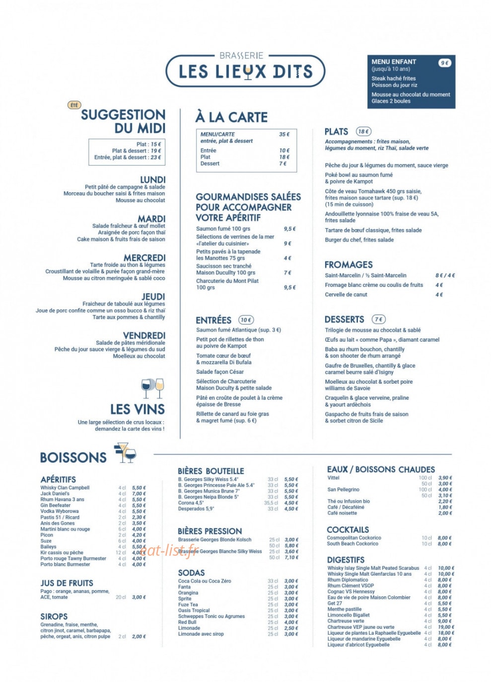 Les Lieux Dits — carte page 2