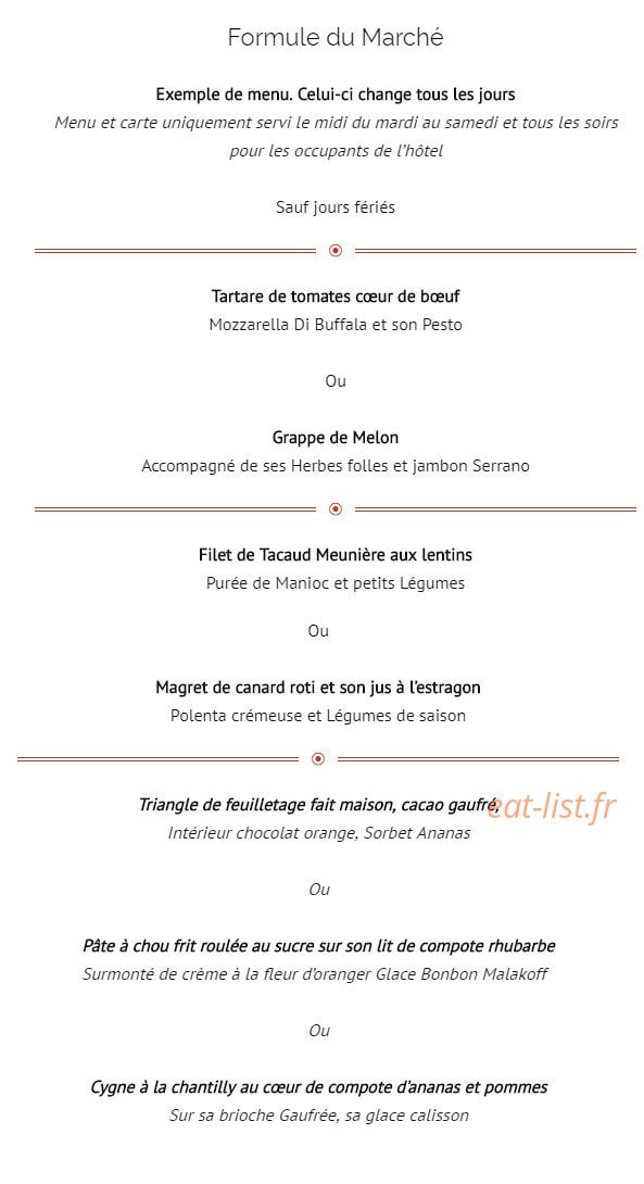 Le Bellevue — carte page 4