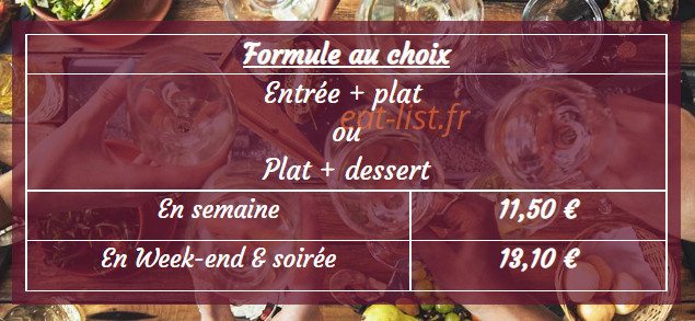 Chez Mary & Co — carte page 2