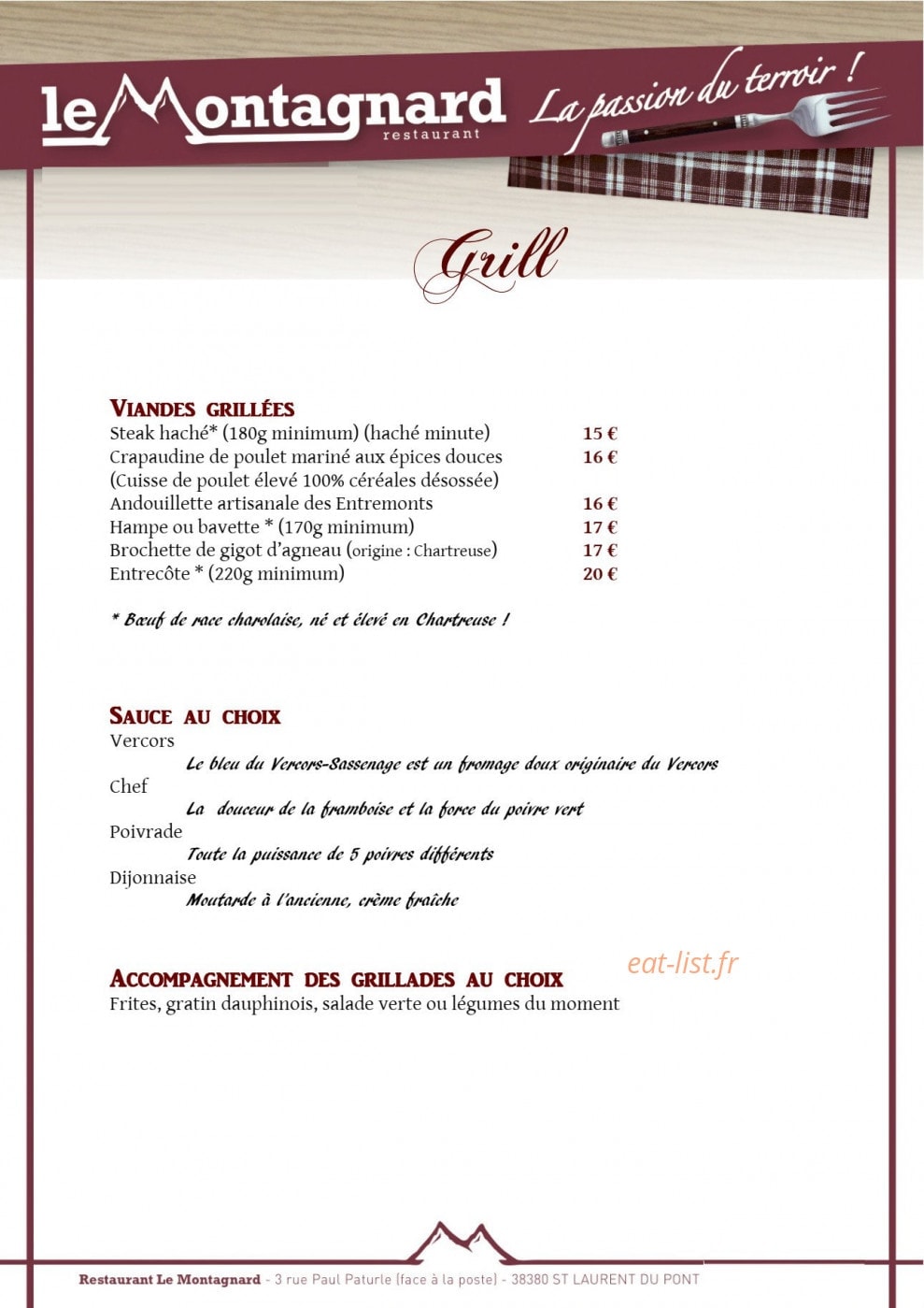 Le Montagnard — carte page 4