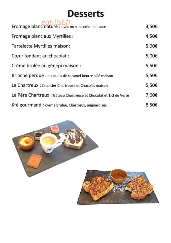 La Cabine — carte page 5
