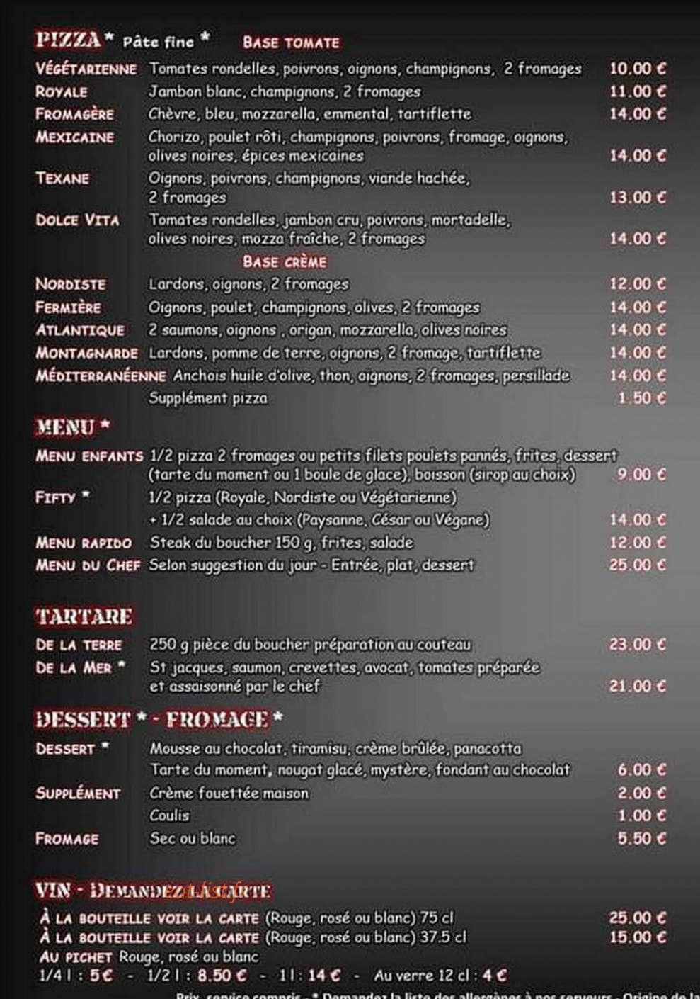 American Blues — carte page 2