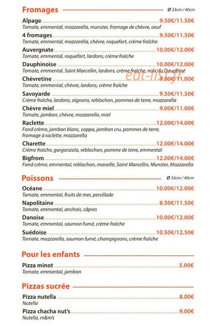 Val Pizz — carte page 2
