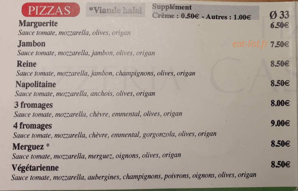Casa Mia — carte page 2