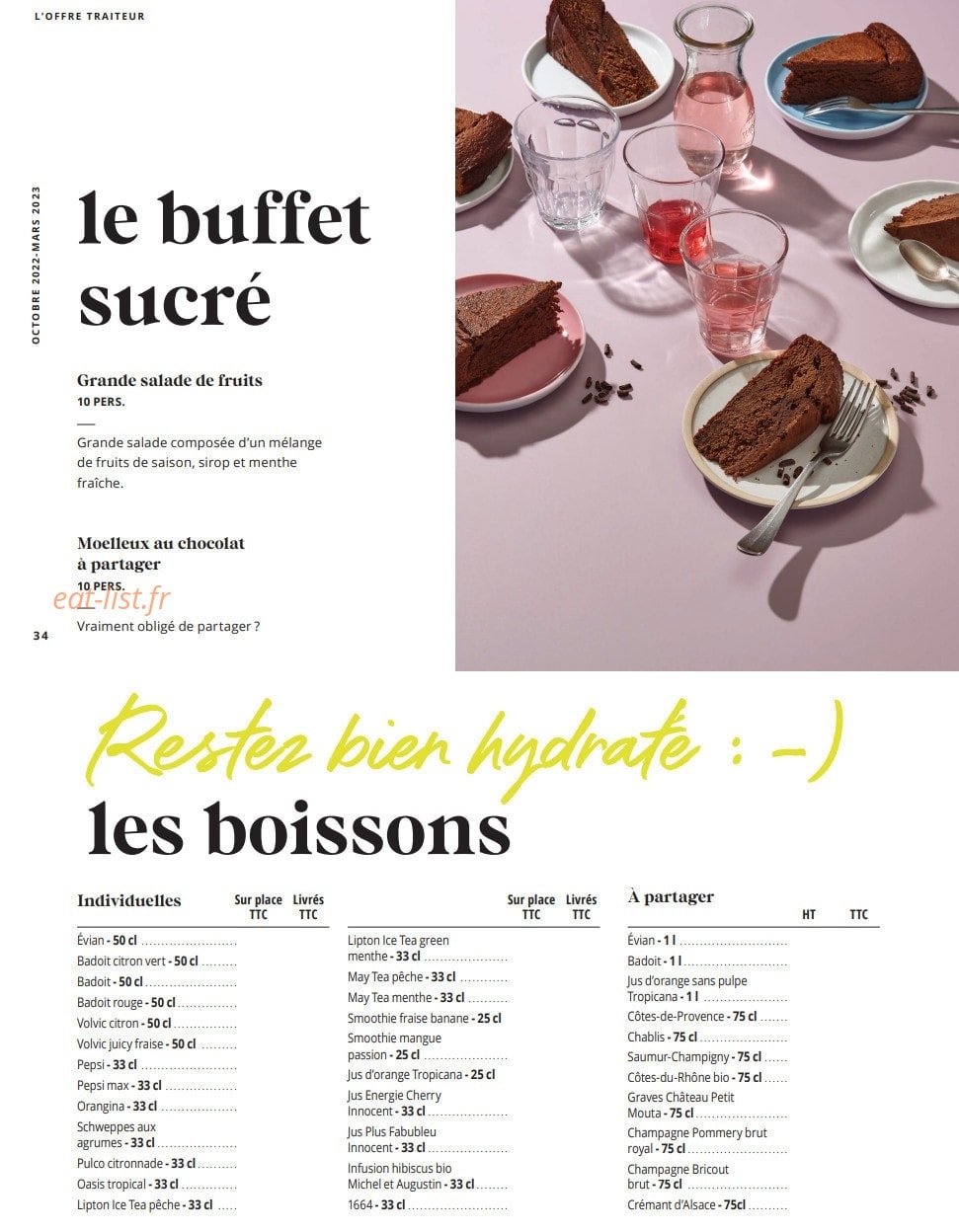 Class'croute — carte page 32