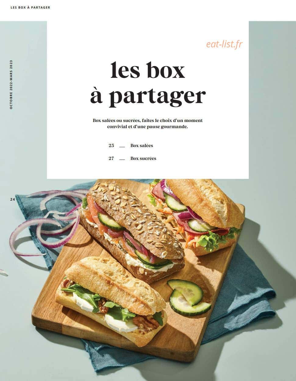 Class'croute — carte page 22