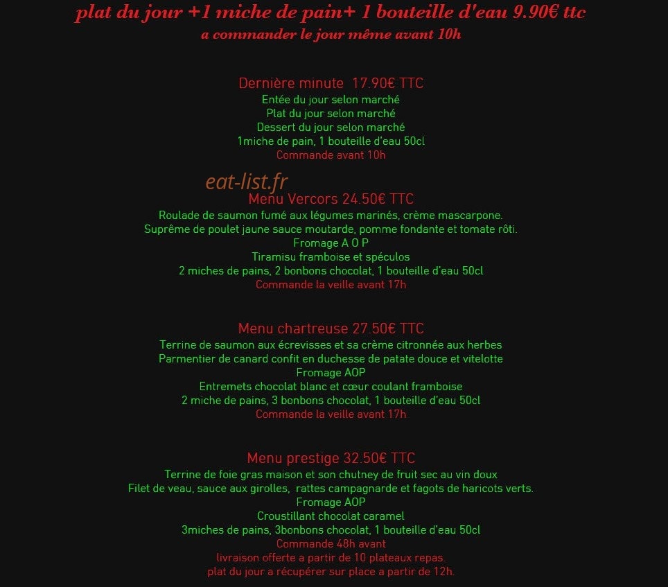 Mets Delys — carte page 1