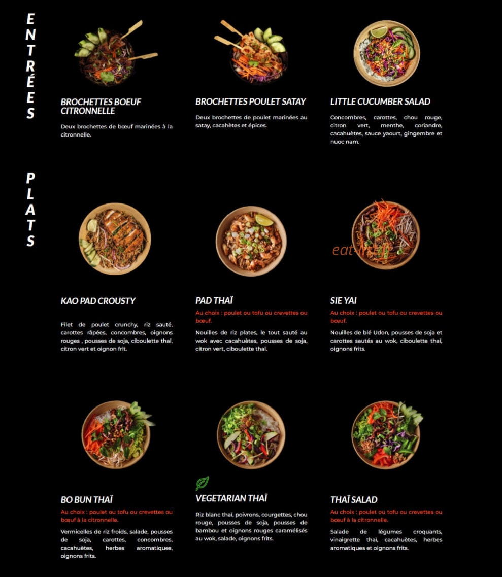 Pitaya — carte page 1