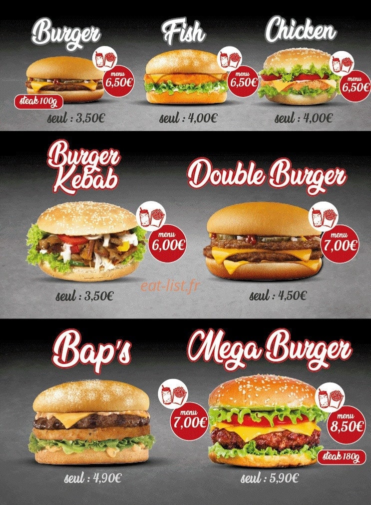 Tacos Du Campus — carte page 2