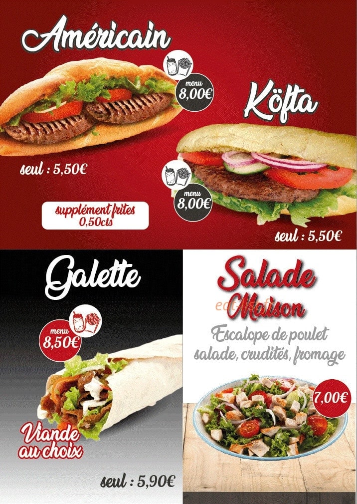 Tacos Du Campus — carte page 4