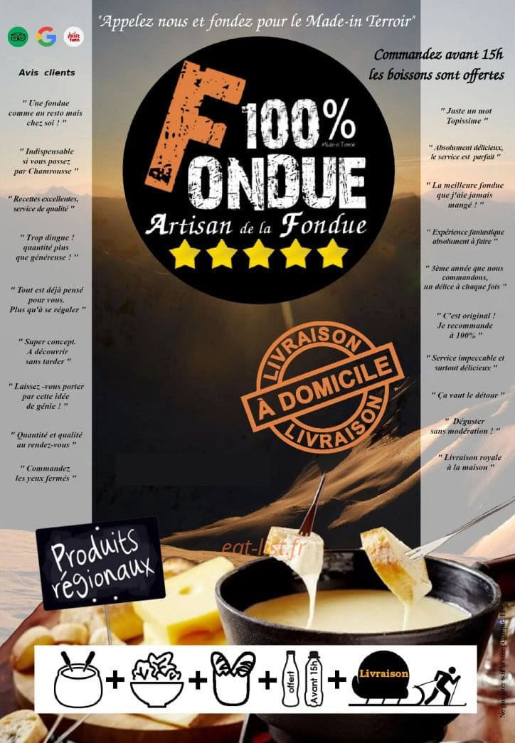 100% Fondue — carte page 1