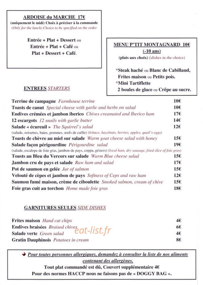 L' ecureuil — carte page 1