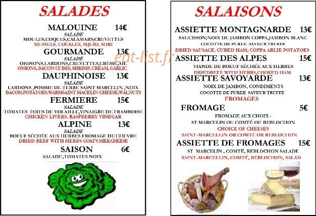 La Pierre Chaude — carte page 2