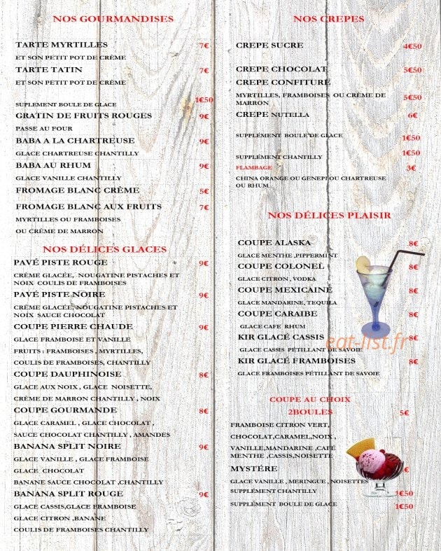 La Pierre Chaude — carte page 9
