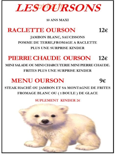 La Pierre Chaude — carte page 7