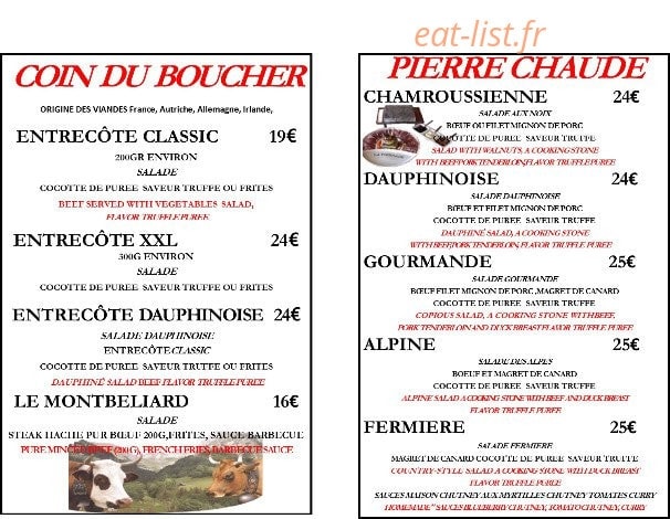 La Pierre Chaude — carte page 3