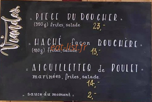 Le Chalet — carte page 5